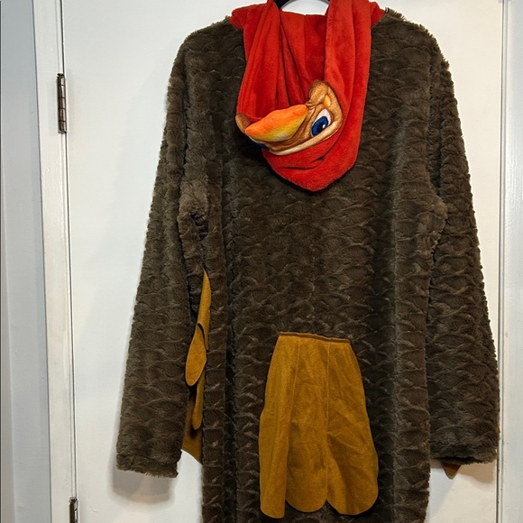 Briefly Stated Rooster Chicken One Piece Onesie Costume Cosplay Adult Large - Picture 8 of 15